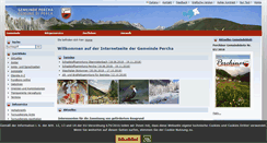 Desktop Screenshot of gemeinde.percha.bz.it